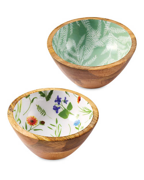 Group 1, Wooden Snack Bowl
