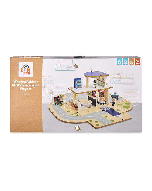 Front shot 2, Wooden Foldout Playset