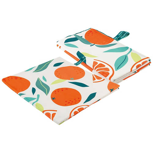 Groupe 1, Linge de plage, orange, 170 x 190 cm