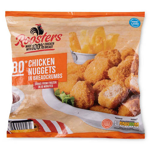 Chicken Nuggets in Breadcrumbs 30 Pack