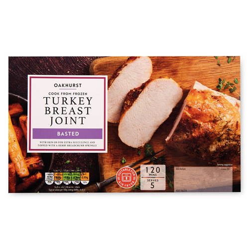 Basted Turkey Breast Joint 800g