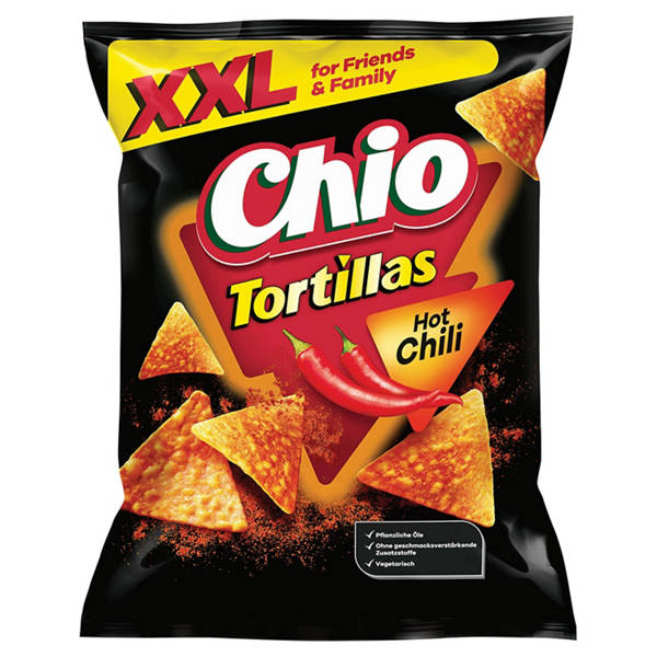 Tortillas XXL 200 g, Hot Chili