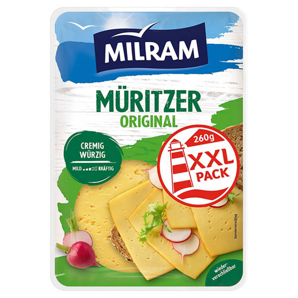 Käsescheiben 260 g, Müritzer