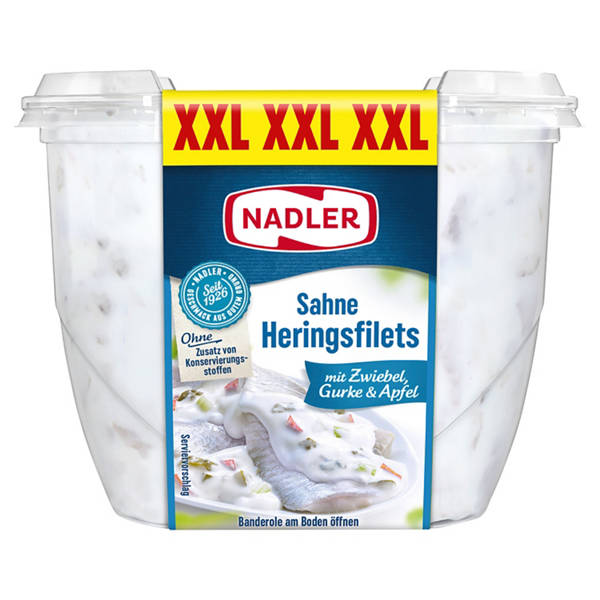 Sahneheringsfilets 500 g