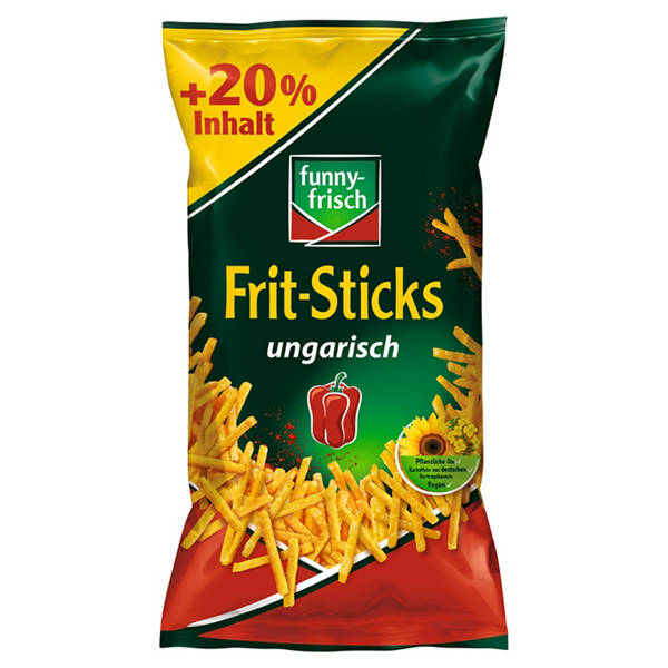 Spezialitäten, Frit-Sticks Paprika 120 g