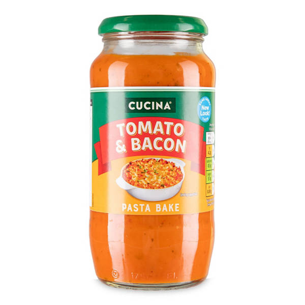 Tomato & Bacon Pasta Bake Sauce