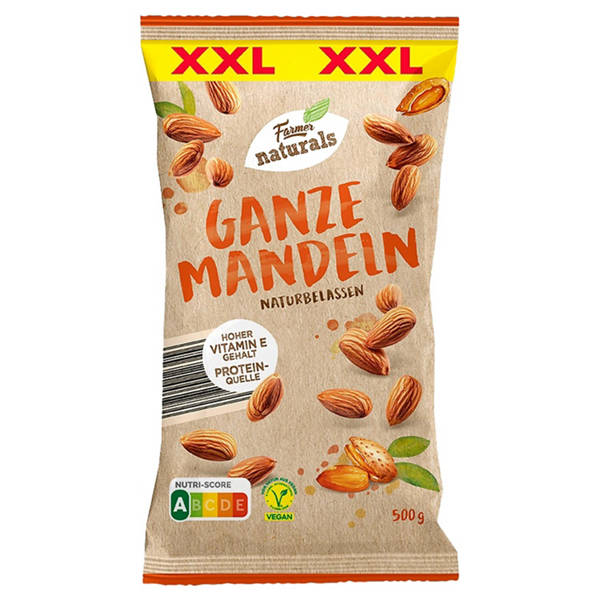 XXL Mandeln natur 500 g