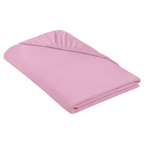 Supersoft Spannbetttuch, Rosa