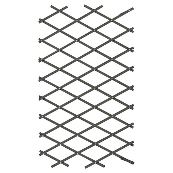 Rankspalier aus Holz, Grau, Groß