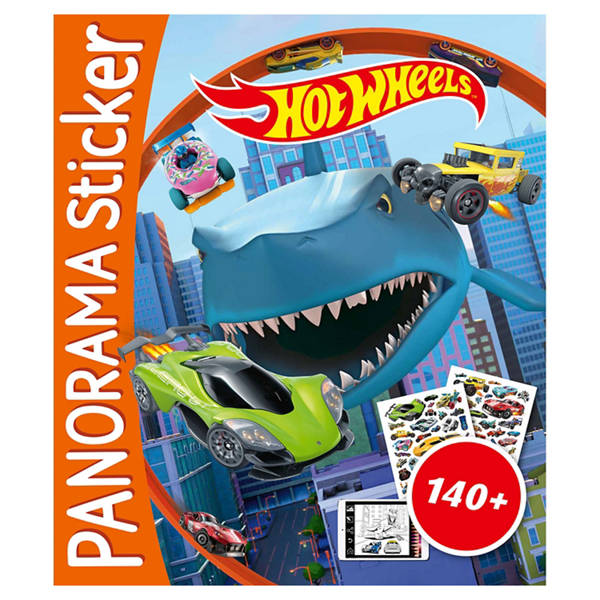 Panorama Stickerbuch, Hot Wheels