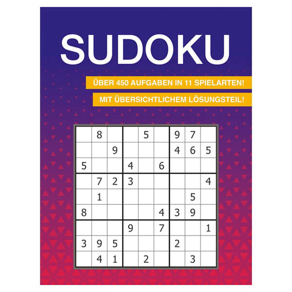 Rätselheft, Sudoku