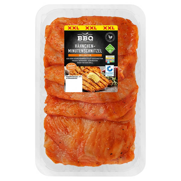 Hähnchen Minutenschnitzel mariniert 800 g