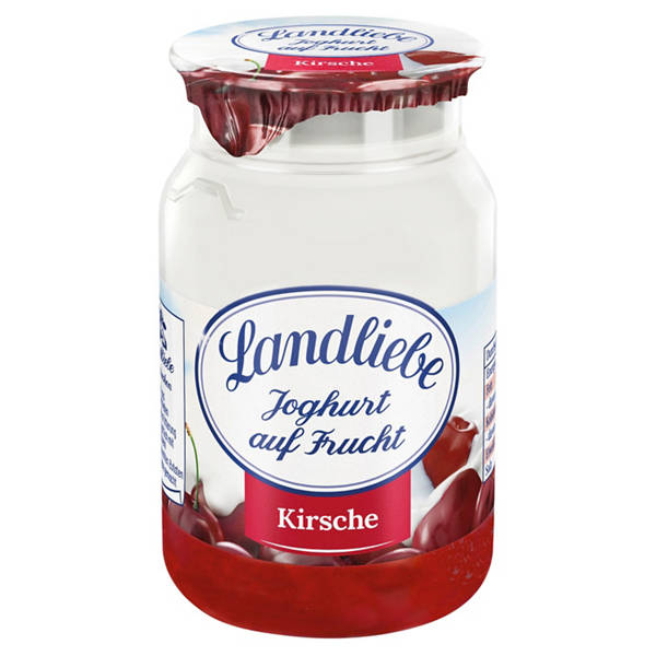 Joghurt auf Frucht 150 g, Kirsche
