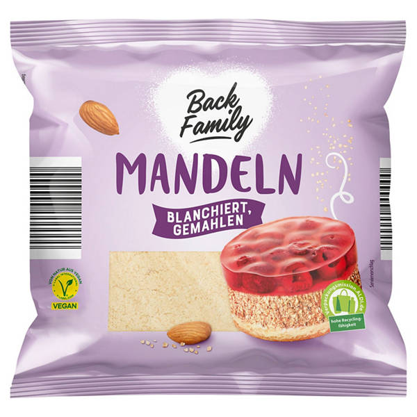 Gemahlene Mandeln 200 g