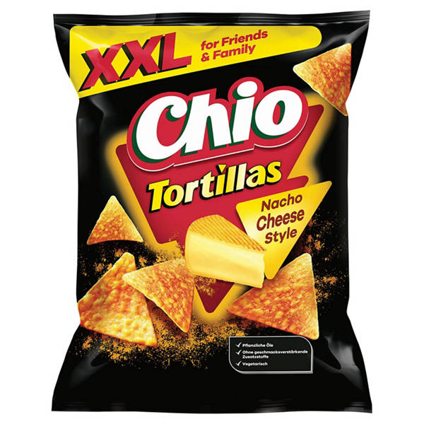 Tortillas XXL 200 g, Nacho Cheese