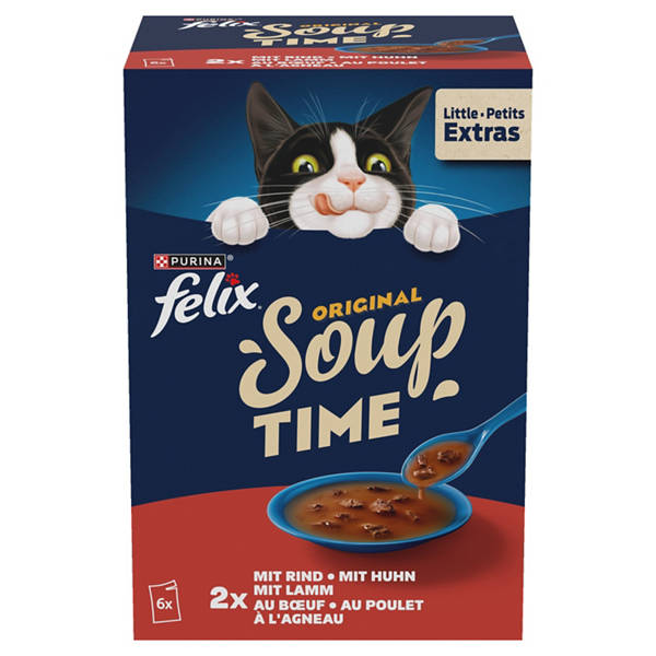 Soups 6 x 48 g, Rind-Huhn-Lamm
