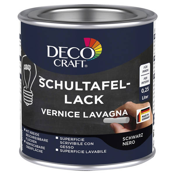 Schultafel-Lack, Schwarz