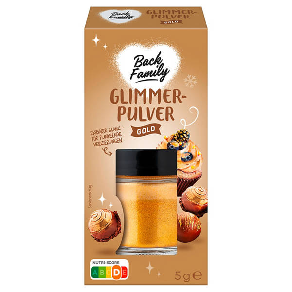 Glimmer im Gläschen 5 g, Gold