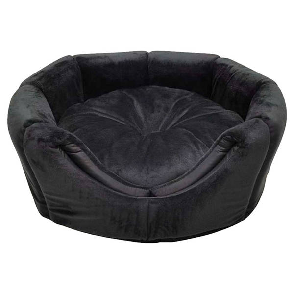 2-in-1 kleines Haustierbett, Grau