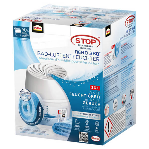 AERO 360° Luftentfeuchter, Bad-Luftentfeuchter