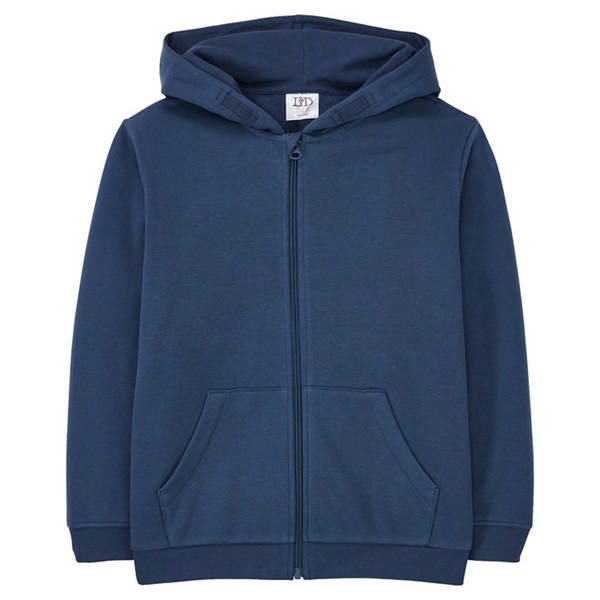 Kinder Sweatjacke, Blau, 122/128