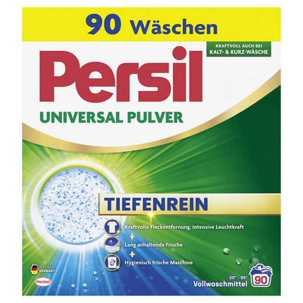 Discs, Pulver oder Gel, Universal Pulver 90 WL