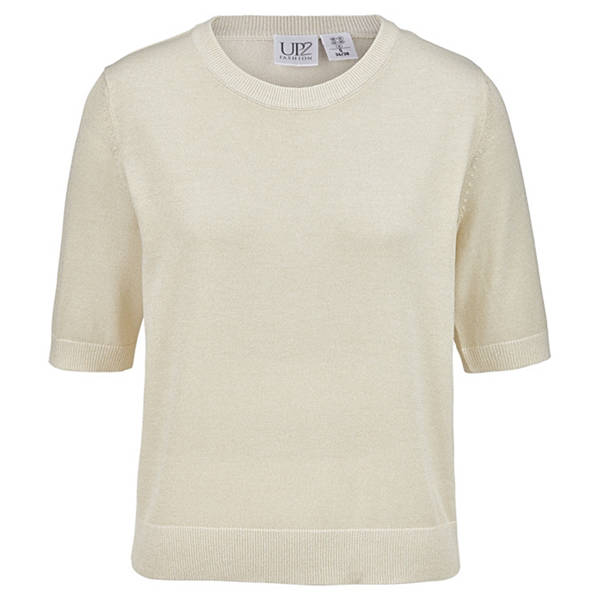 Damen Feinstrickpullover, Creme, S 36/38