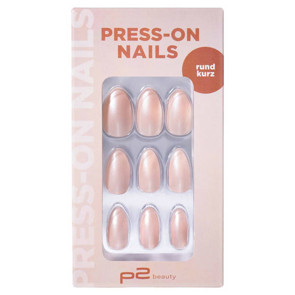 P2 Nagel Press-On, rund, kurz 010