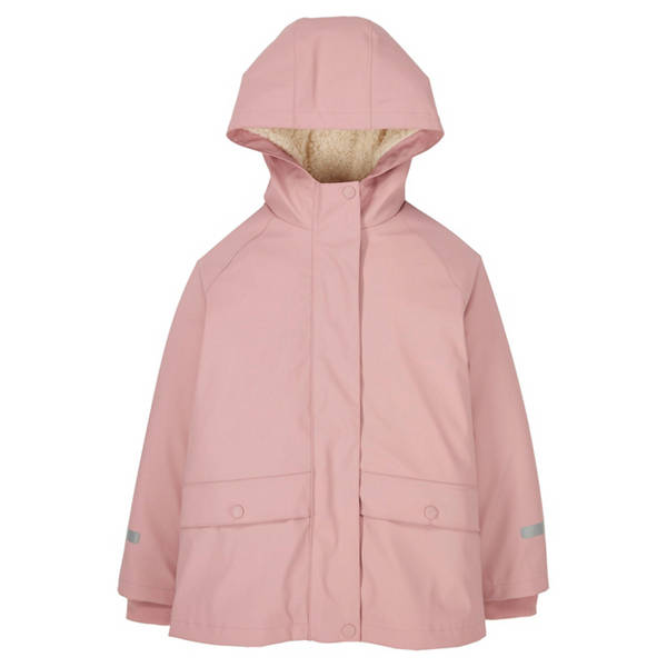 Kinder Winter-Regenmantel, Rosa, 122/128