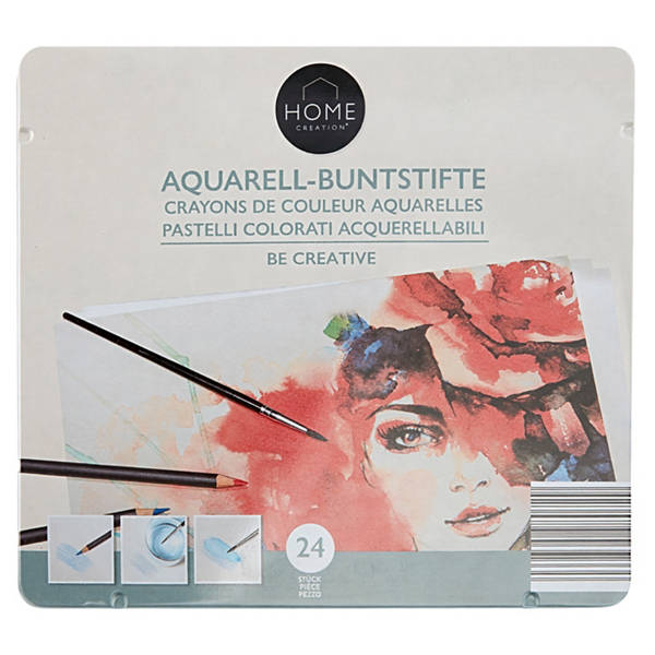 Aquarell-Malzubehör, Buntstifte