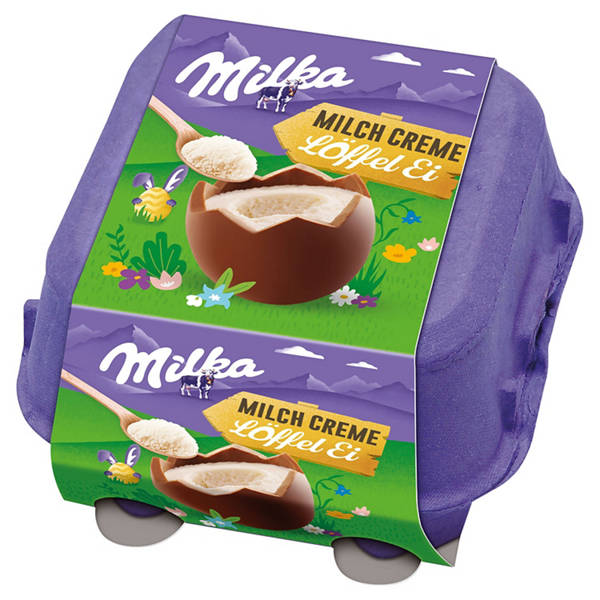 Löffel Ei 136 g, Milchcreme