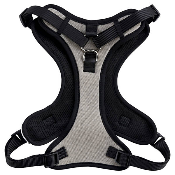 LED-Hundegeschirr, Beige, L