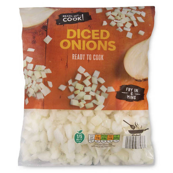 Diced White Onions