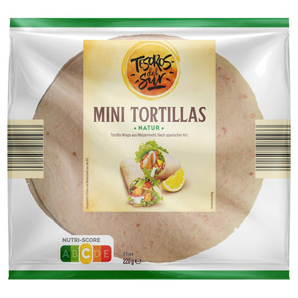 Mini-Tortillas 220 g, Natur