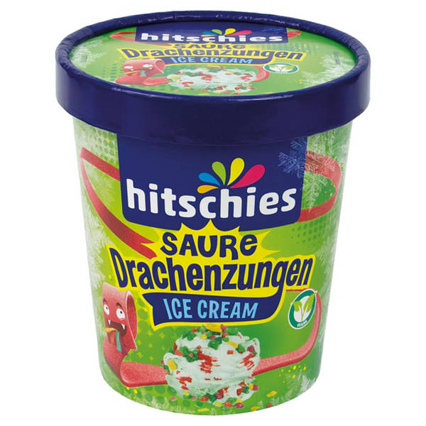 Saure Drachenzungen Ice Cream Bunt 460 ml