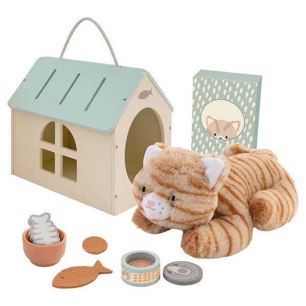 Spielweste oder Kleiner Helfer, Katze