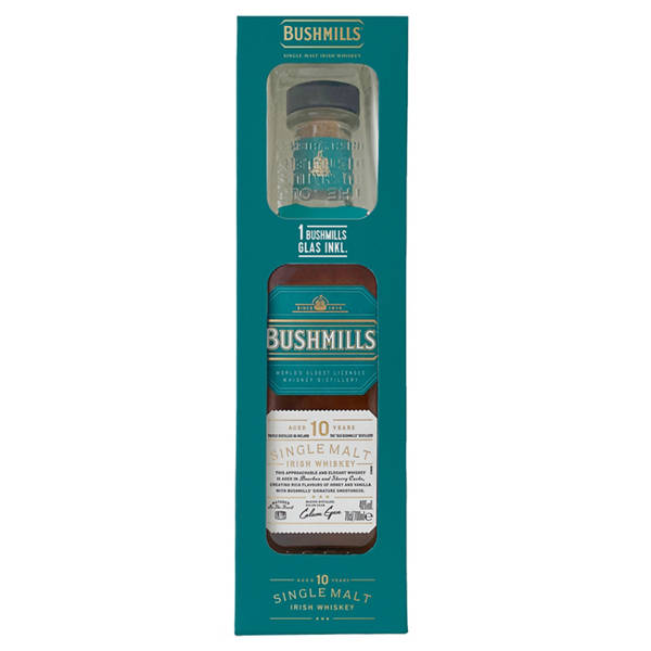 Bushmills Irish Whiskey 10 Jahre 40 % vol. 700 ml