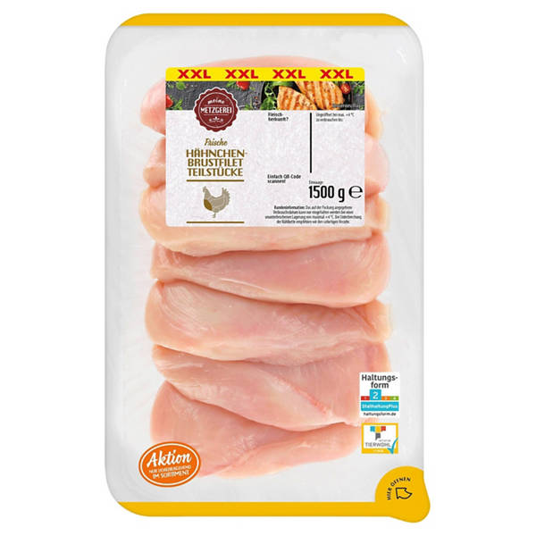 Hähnchen Brustfilet 1,5 kg