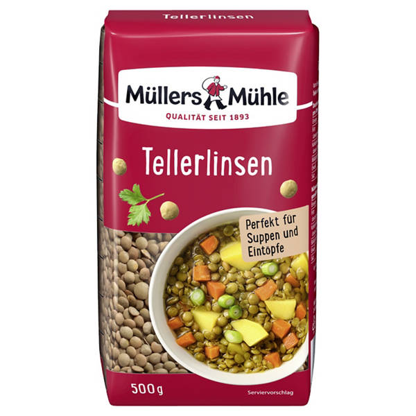 Hülsenfrüchte 500 g, Tellerlinse