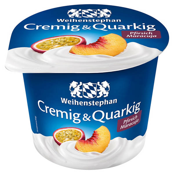 Cremig & Quarkig 500 g, Pfirsich-Maracuja
