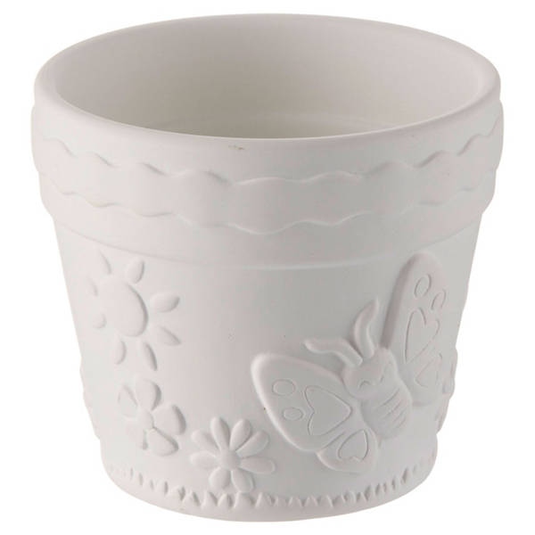 DIY-Blumentopf, Biene/Schnecke