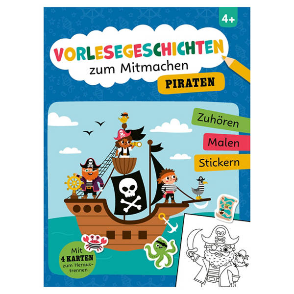 Schatzsuche / Vorlesebuch, Vorlesegeschichten Piraten