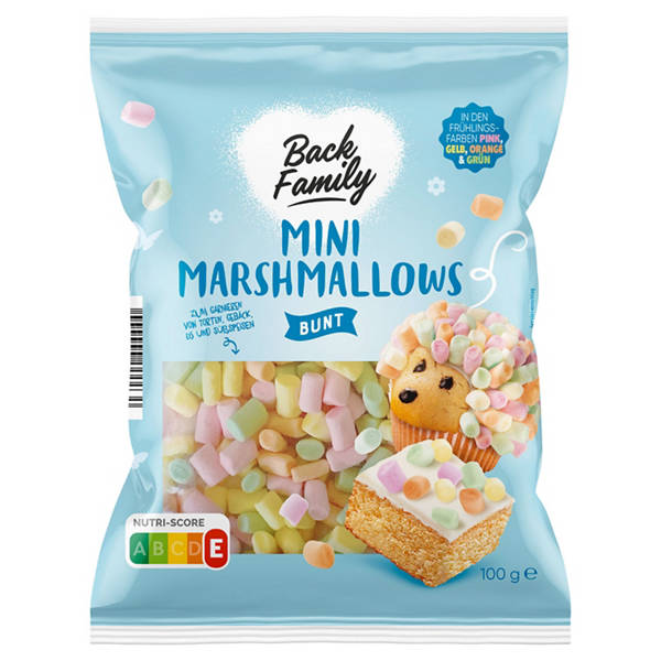 Mini Marshmallows 100 g, bunt