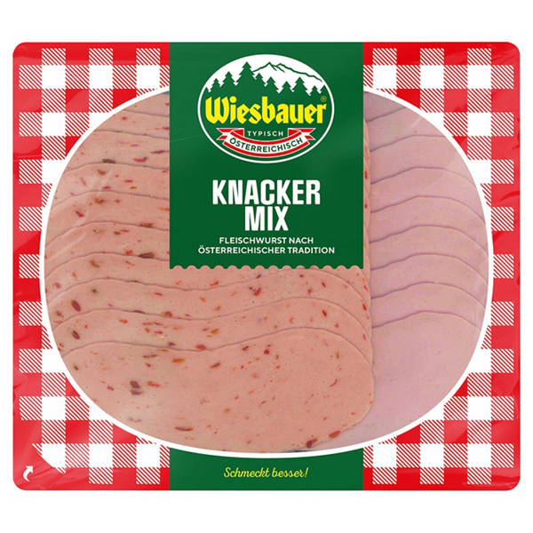 Aufschnitt, Knackermix 200 g