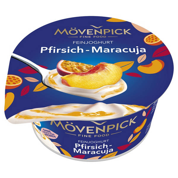 Joghurt 150 g, Pfirsich-Maracuja