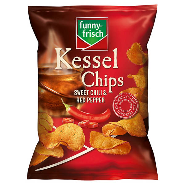 Kesselchips 120 g, Sweet Chili