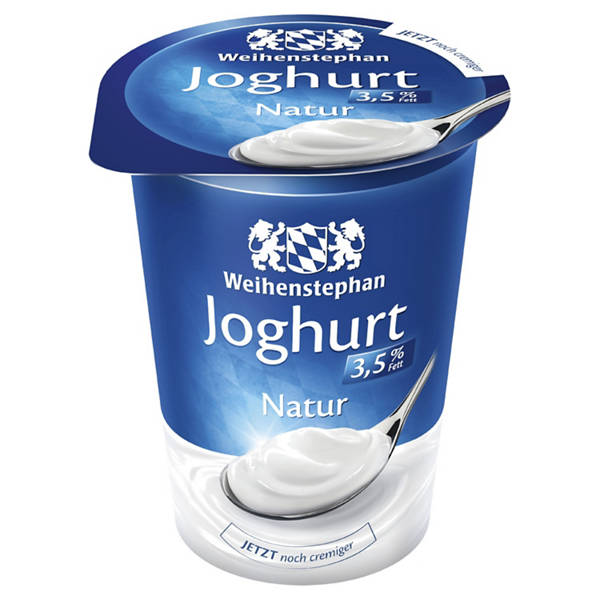 Naturjoghurt 500 g, 3,5 % Fett