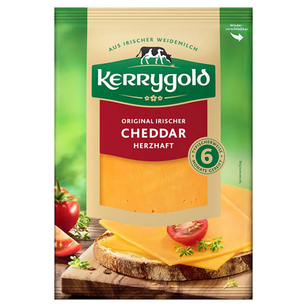 Scheibenkäse 130 g, Cheddar herzhaft