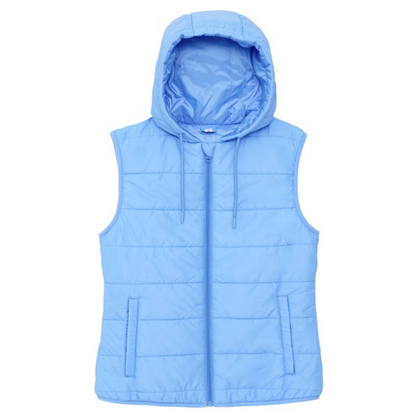 Damen-Leichtsteppweste, S 36/38, Blau