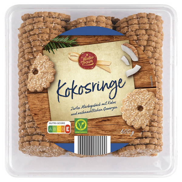 Keksdose, Kokos 0,6 kg